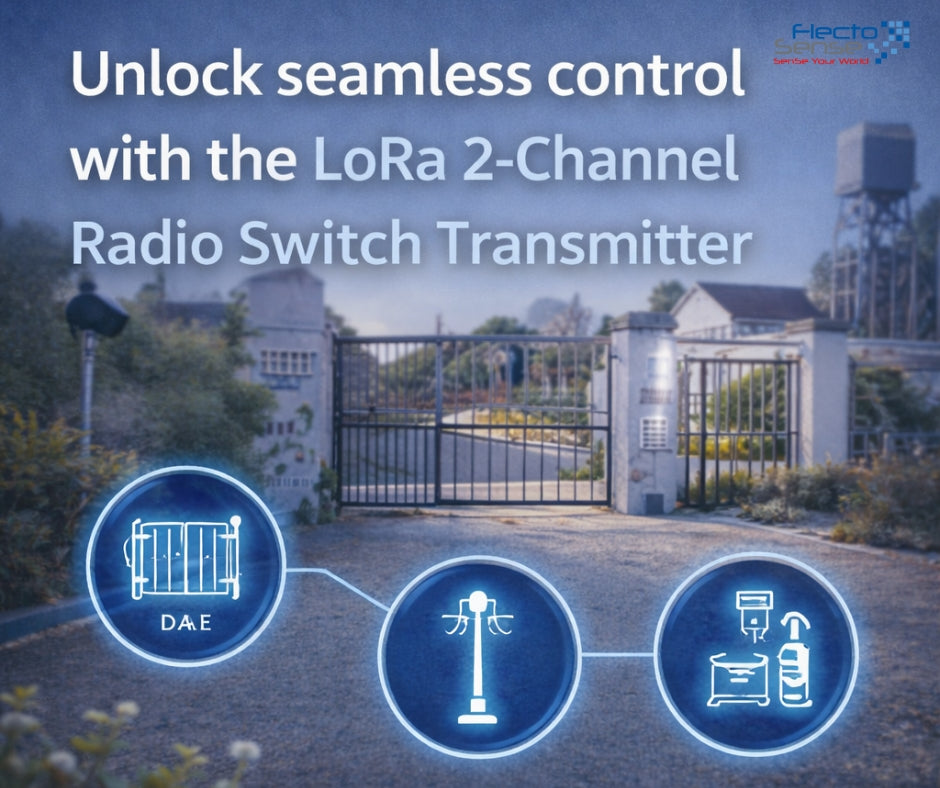 Unlock Seamless Control with the LoRa 2-Channel Radio Switch Transmitter